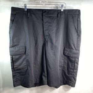 RED KAP Black Work Skate Cargo Shorts Men's Size 40